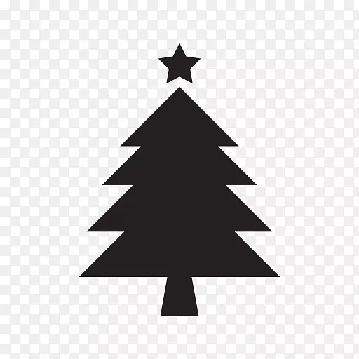 圣诞树符号剪贴画-圣诞树