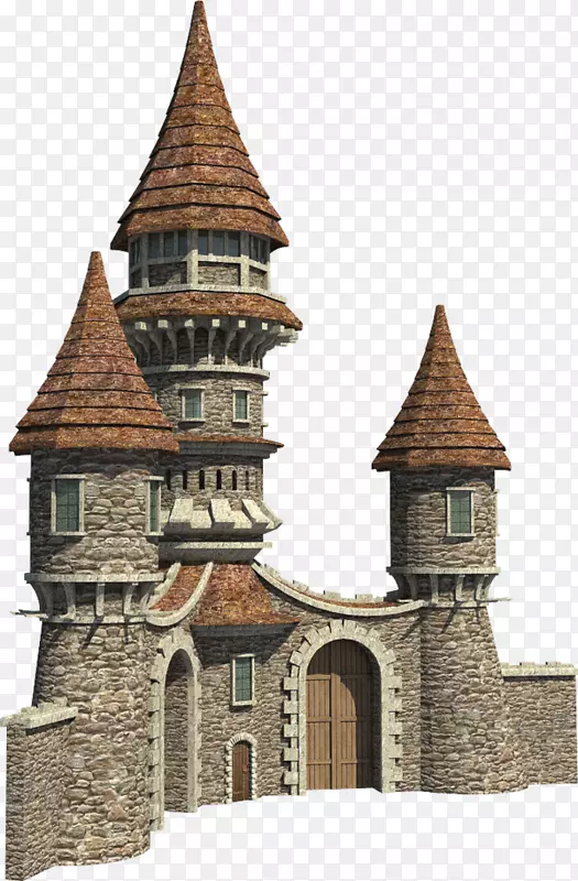 城堡塔-门