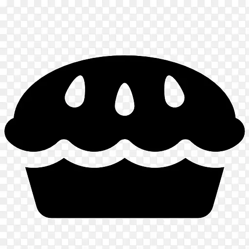 奶油派托电脑图标面包店-蛋糕