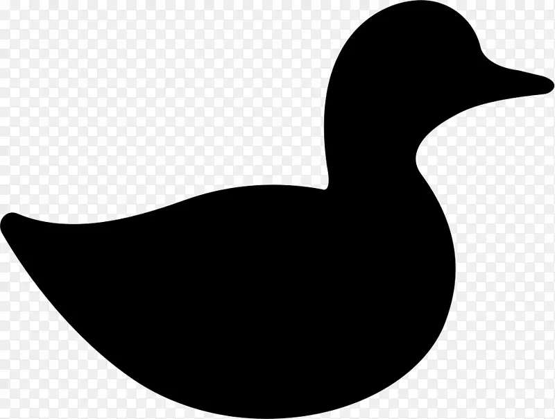 鸭鹅电脑图标剪贴画-鸭子