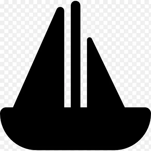 电脑图标设计船帆船剪贴画船