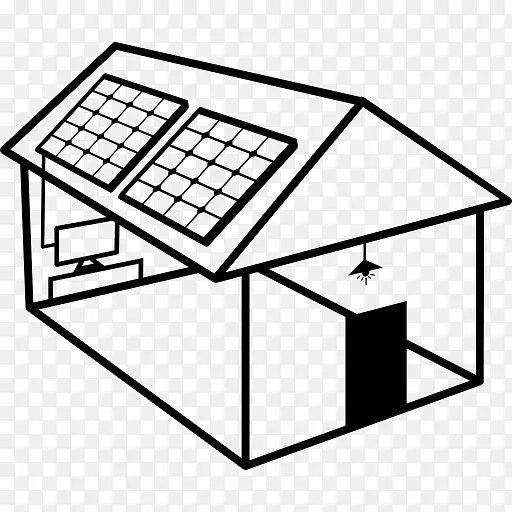 太阳能电池板太阳能可再生能源光伏发电