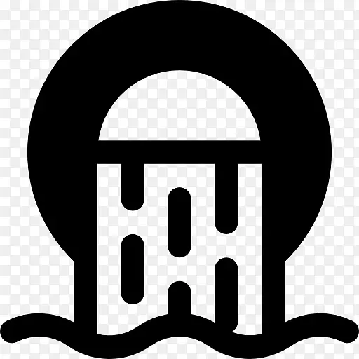 摄影照片Castiglione della Pescaia下水道废物