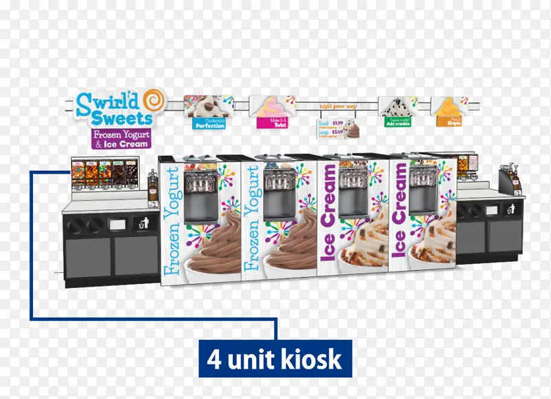 冷冻酸奶机软服务亭技术