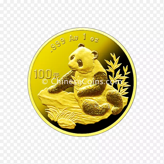 金币熊猫大熊猫硬币