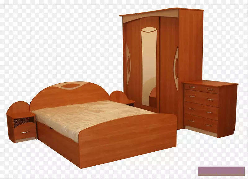 床架，家具，房间，衣柜和衣柜-床