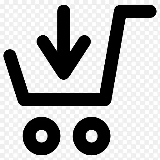 购物车电脑图标网上购物-购物车