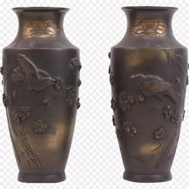 花瓶陶器青铜陶瓷古董花瓶