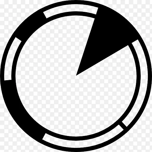 圆圈饼图计算机图标统计符号圆圈