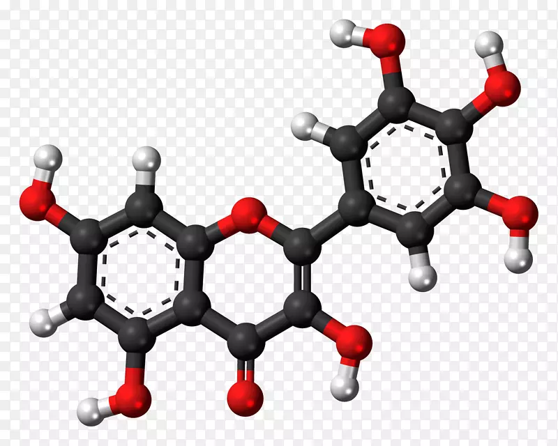 黄酮类槲皮素多酚木犀草素JMOL