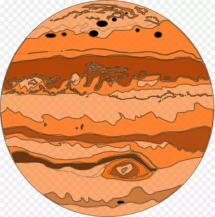 木星九颗行星剪辑艺术木星