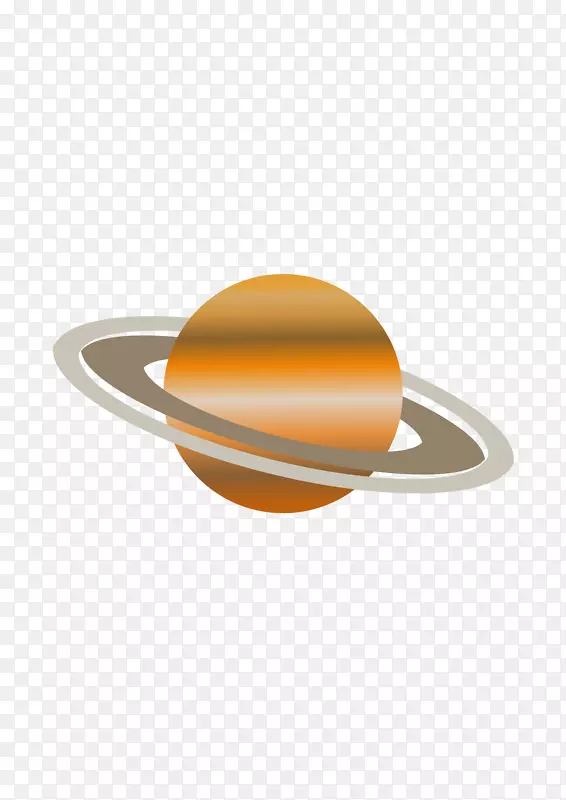土星九颗行星剪辑艺术行星