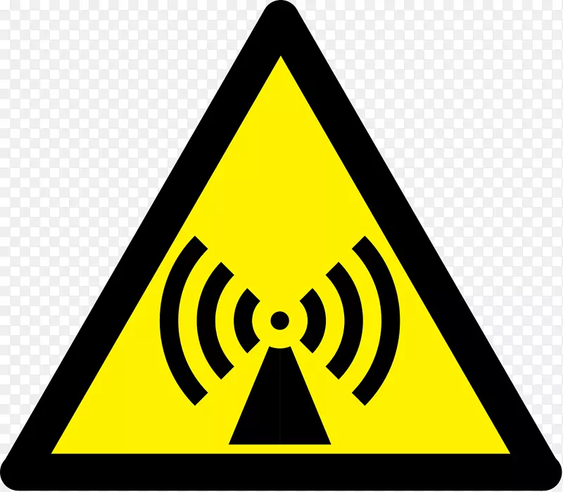 非电离辐射生物危险符号.符号
