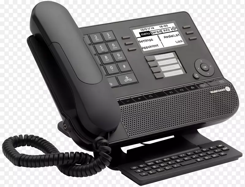 Alcatel 8038 ip高级台式电话Alcatel移动电话Alcatel 8029数码高档台式电话家庭及商务电话