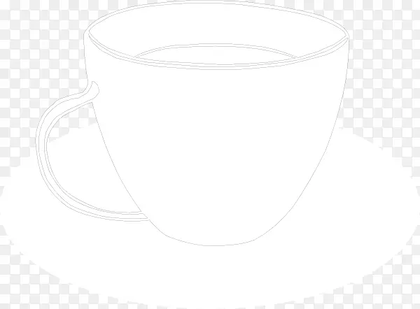 咖啡杯白咖啡杯夹艺术咖啡