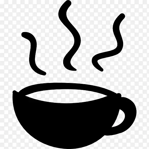 咖啡杯电脑图标剪辑艺术-咖啡