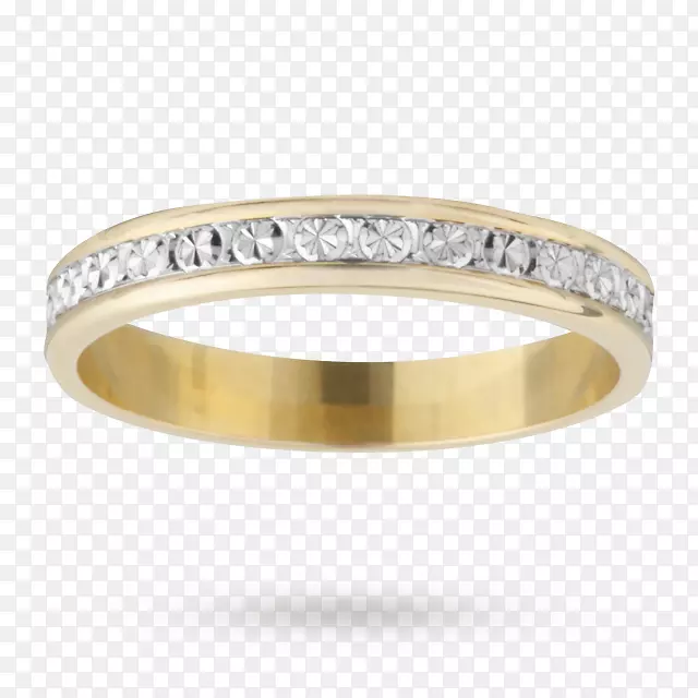 结婚戒指黄金钻石切割永恒戒指结婚戒指