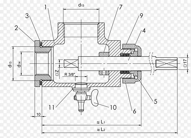 技术制图变压器阀流程图设计