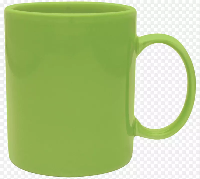 咖啡杯绿色陶瓷茶杯