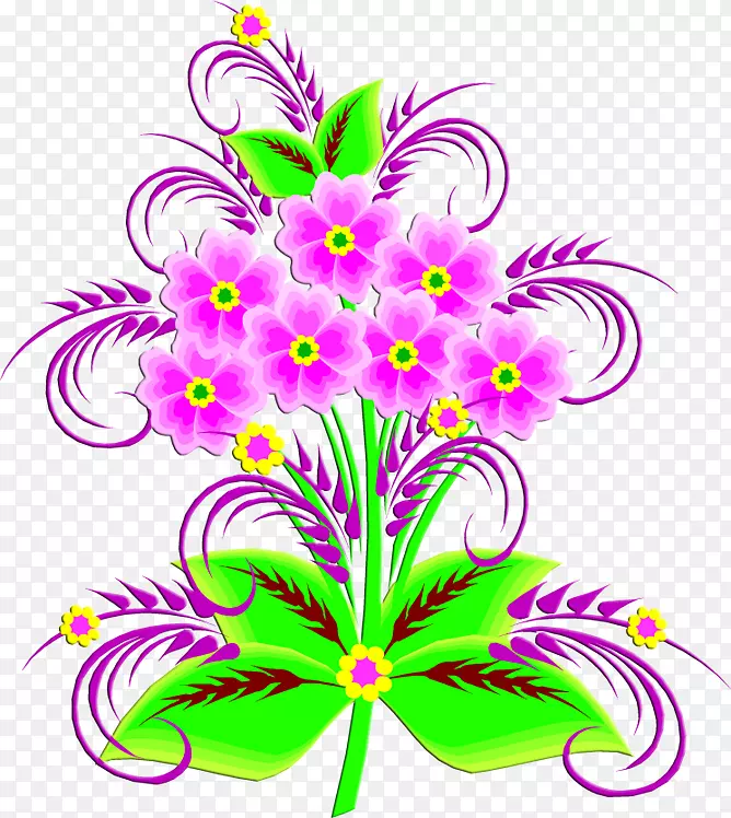 花卉设计剪花夹艺术花