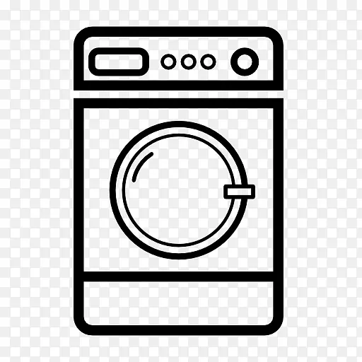 洗衣机洗衣符号电脑图标