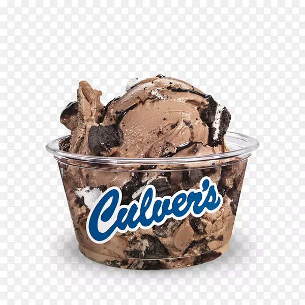 巧克力冰淇淋圣代冷冻奶油快餐冰淇淋