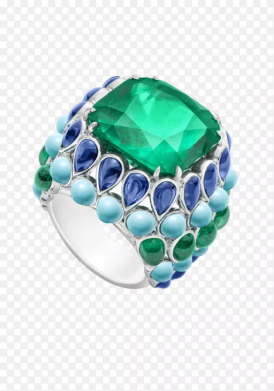 珠宝翡翠戒指宝石绿色珠宝