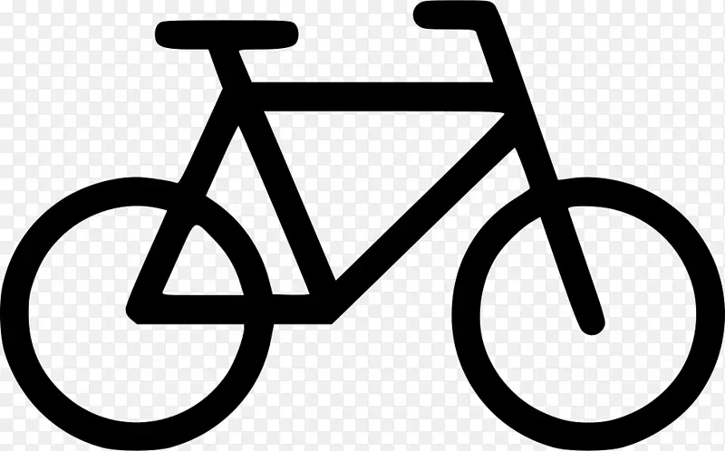 自行车停放架自行车山地自行车电脑图标-自行车