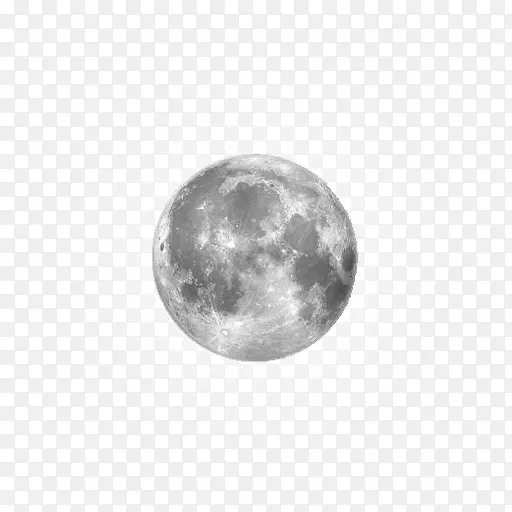 超级月亮月圆剪贴画-月亮