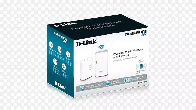 电力线通信HomePlug tp-link d-link无线中继器