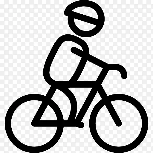 自行车电脑图标-自行车