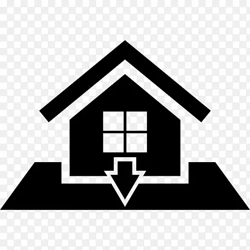 房地产、房产、电脑、图标、房地产代理、建筑-房屋