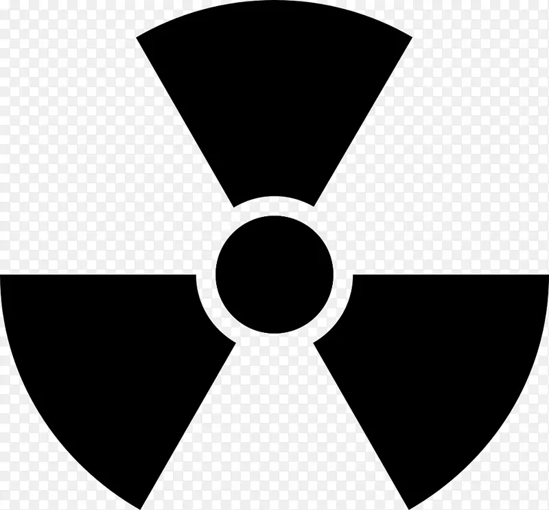 放射性衰变辐射符号计算机图标剪辑艺术符号