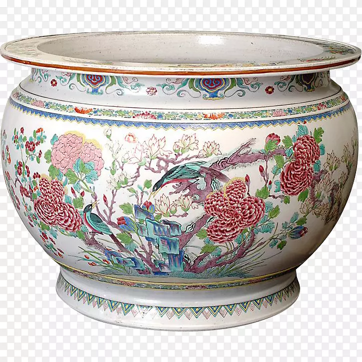 瓷质陶瓷系列玫瑰花瓷花瓶