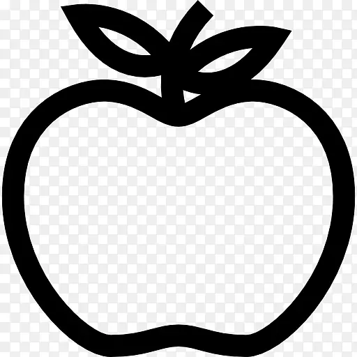 素食美食有机食品电脑图标剪贴画苹果