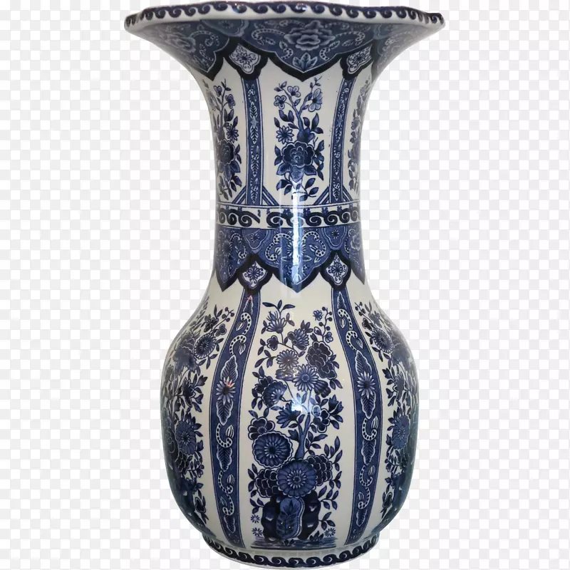 花瓶，青花陶器，陶瓷花瓶
