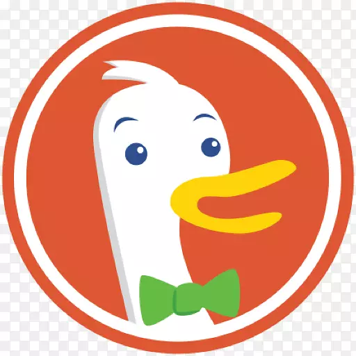 DuckDuckGo谷歌搜索网络搜索引擎徽标互联网