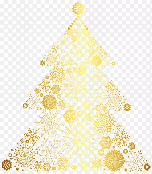 圣诞树装饰云杉图案-圣诞树