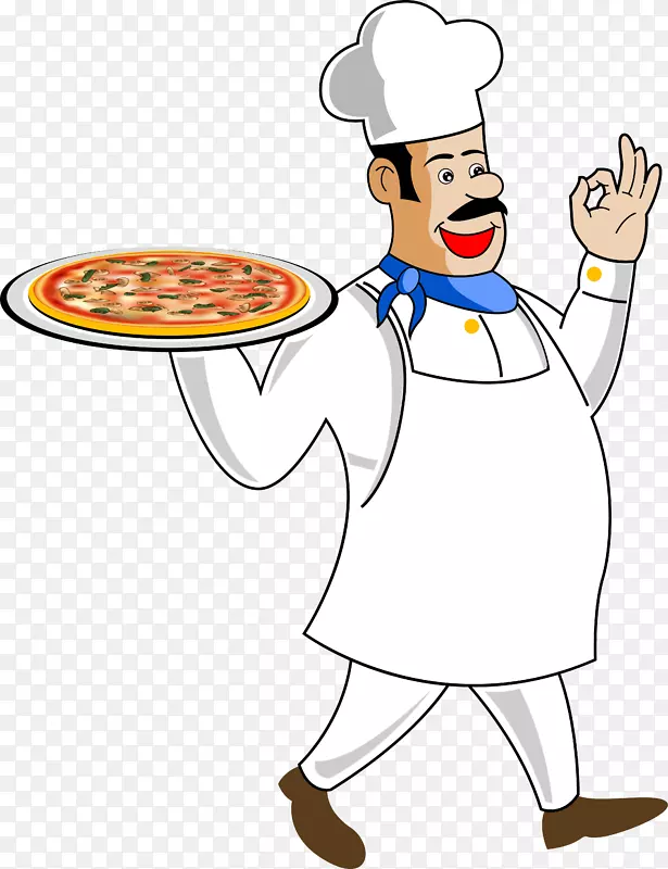 意大利料理比萨饼厨师烹饪-比萨饼