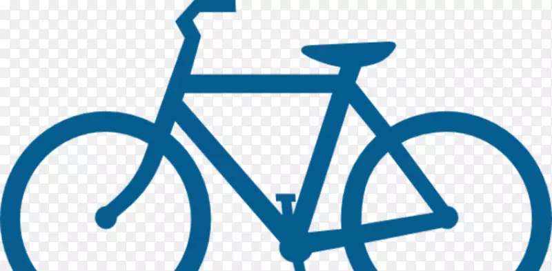 固定档自行车交通标志剪贴画自行车