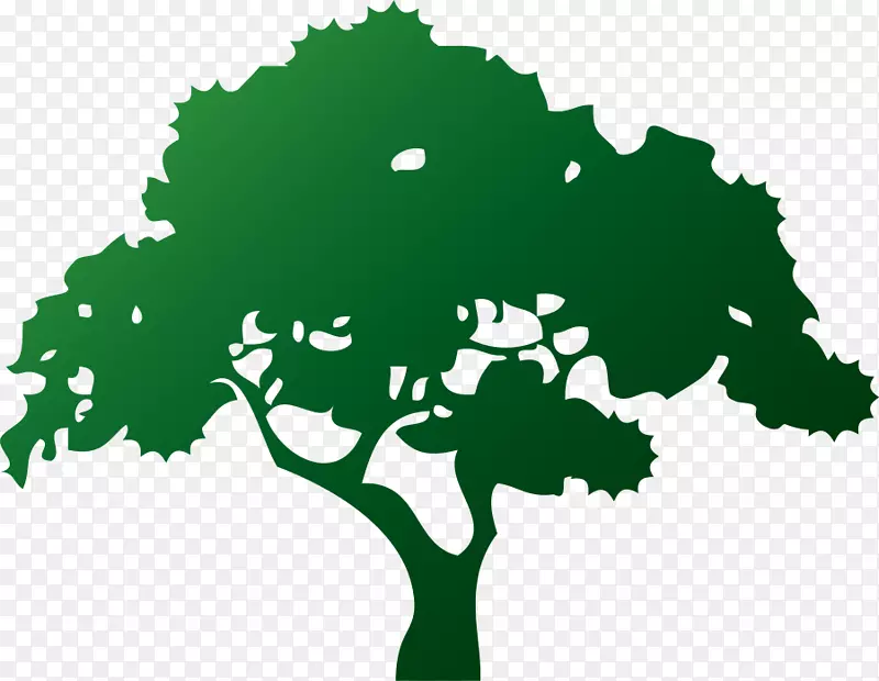 徽标奥雷里奥的草坪和树木服务盆景乔木-树