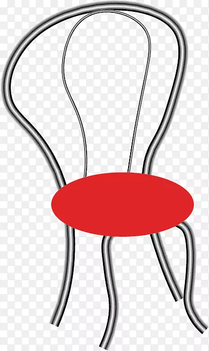 椅子线条剪贴画-椅子