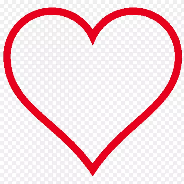 心脏电脑图标红色剪辑艺术-心脏