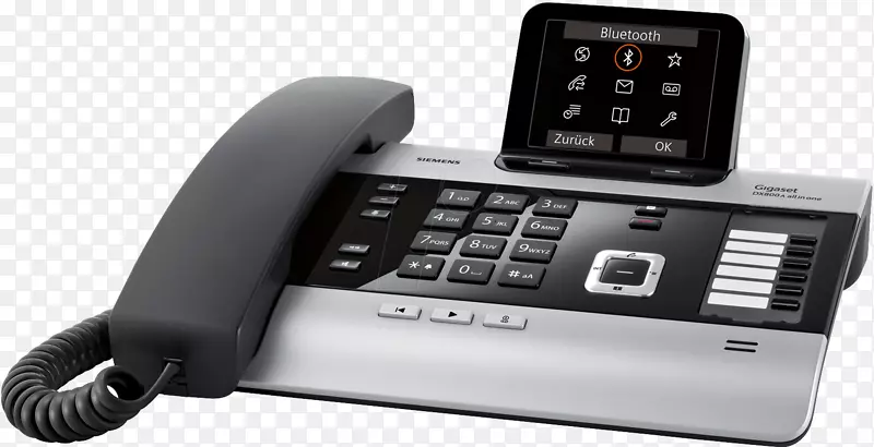 Gigaset dx 800 a全部在一个家庭和商务电话，电话语音通过IP，VoIP电话