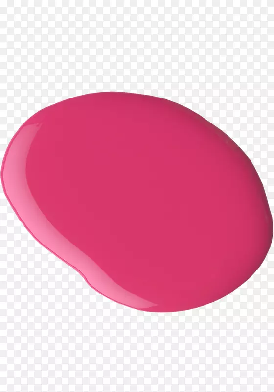 椭圆形粉红m型设计