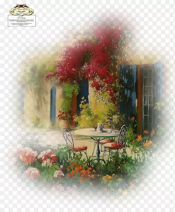 花卉设计水彩画静物摄影桌面壁纸-茶