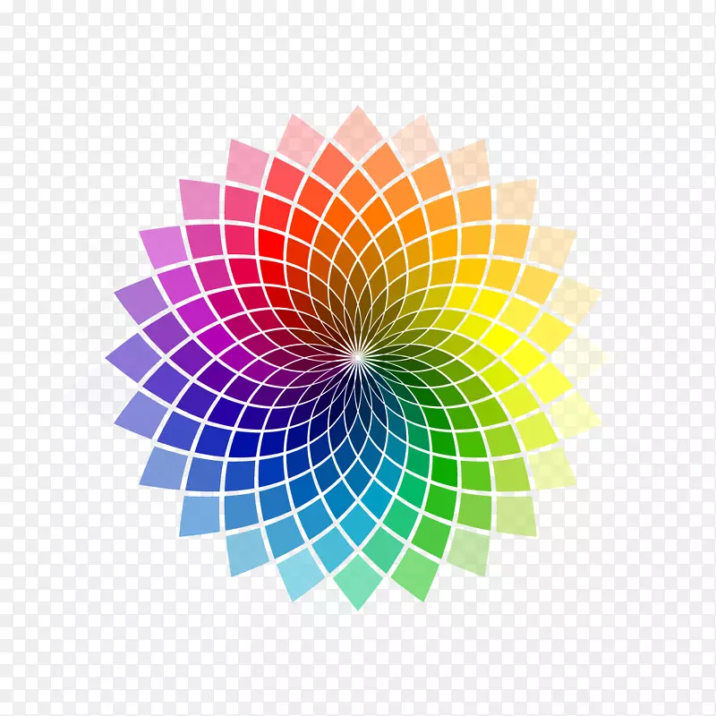 彩色轮式配色方案-配色