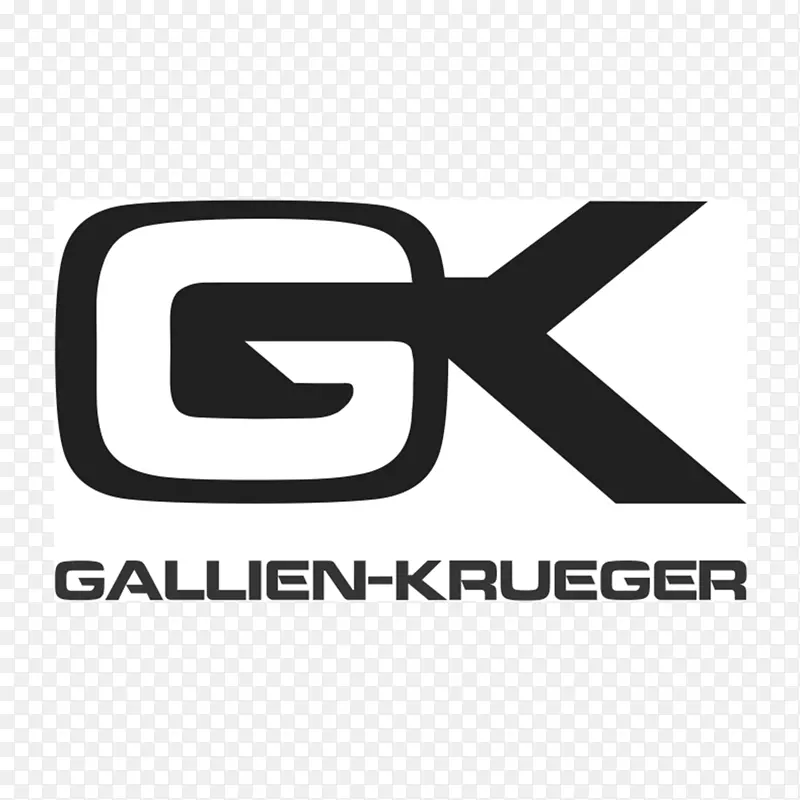 吉他放大器gallien-krueger低音放大器徽标低音吉他