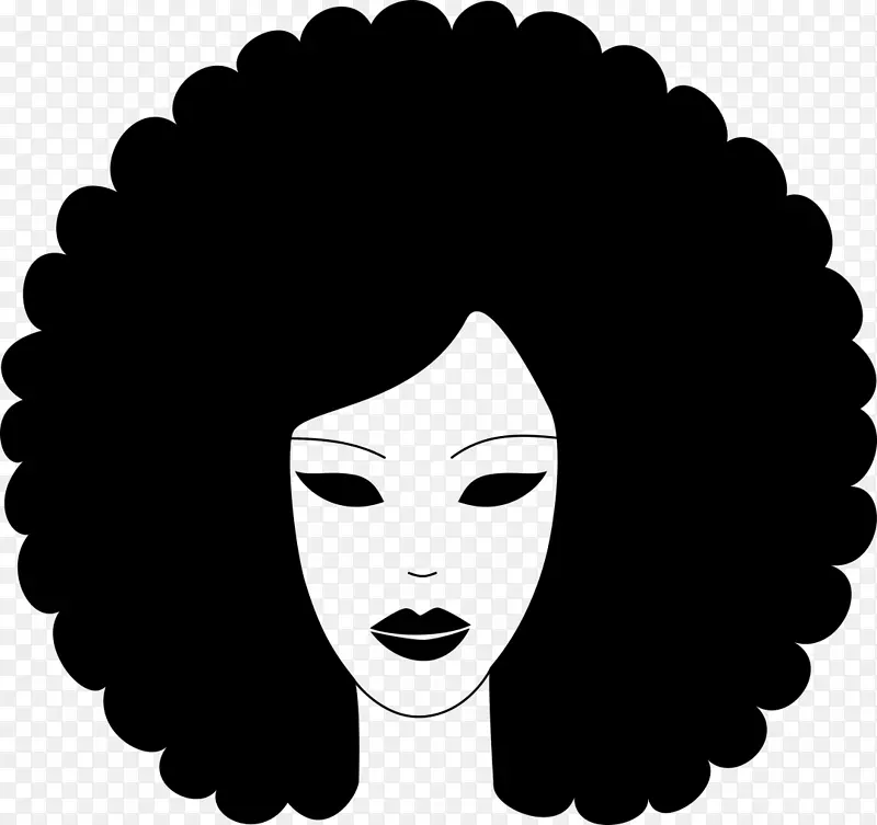 非洲皇室-免费发型剪贴画-头发