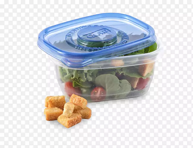 食品储存容器沙拉盖塑料容器